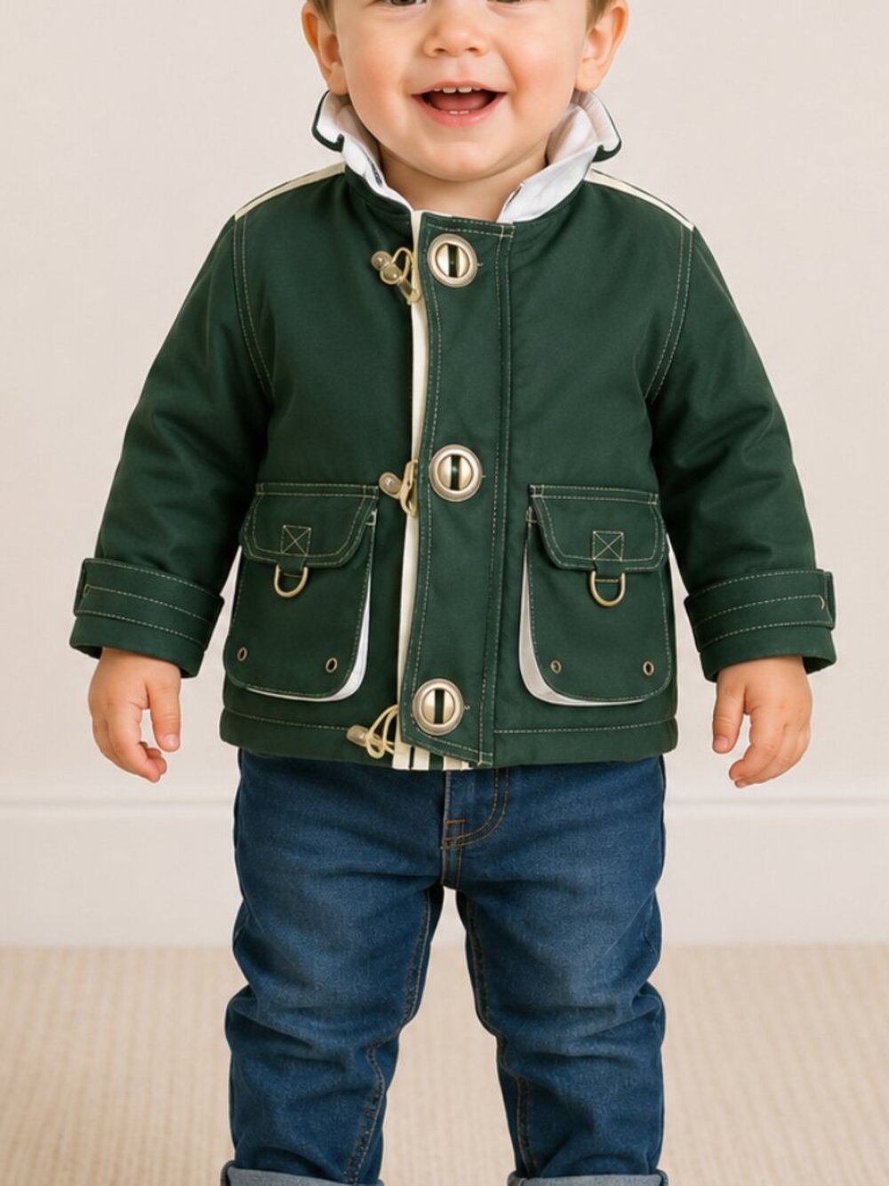 Carter's Green Hoodie Jacket